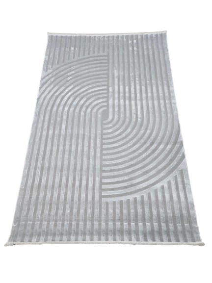 Ковер Green Carpet MONOX T067A 150x300 см Silver/Grey