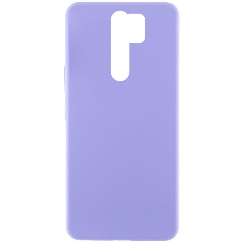 Противоударный чехол Silicone Cover Lakshmi (AAA) для Xiaomi Redmi Note 8 Pro Сиреневый / Dasheen