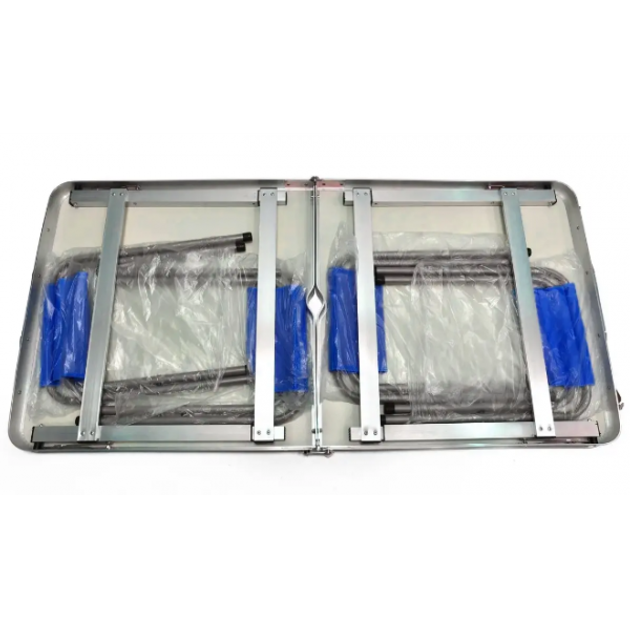 Стол для пикника Easy Camping усиленный раскладной металлические стулья 4 шт. Синий - фото 3 Стол для пикника Easy Camping усиленный раскладной металлические стулья 4 шт. Синий - фото 3