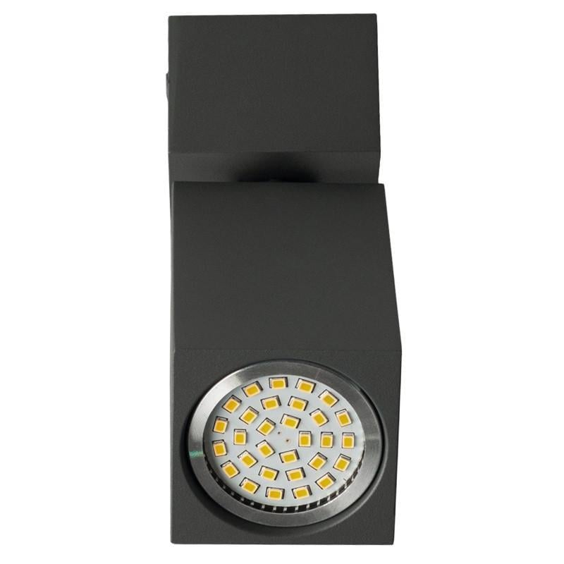 Подсветка тубус накладная поворотная AL-80/1 GU10 SGY IP20 Brille 26-814