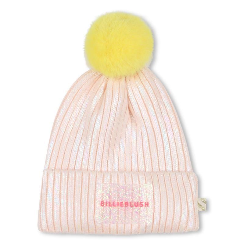 Шапка Billieblush 52-54 см Yellow pompom (21509)