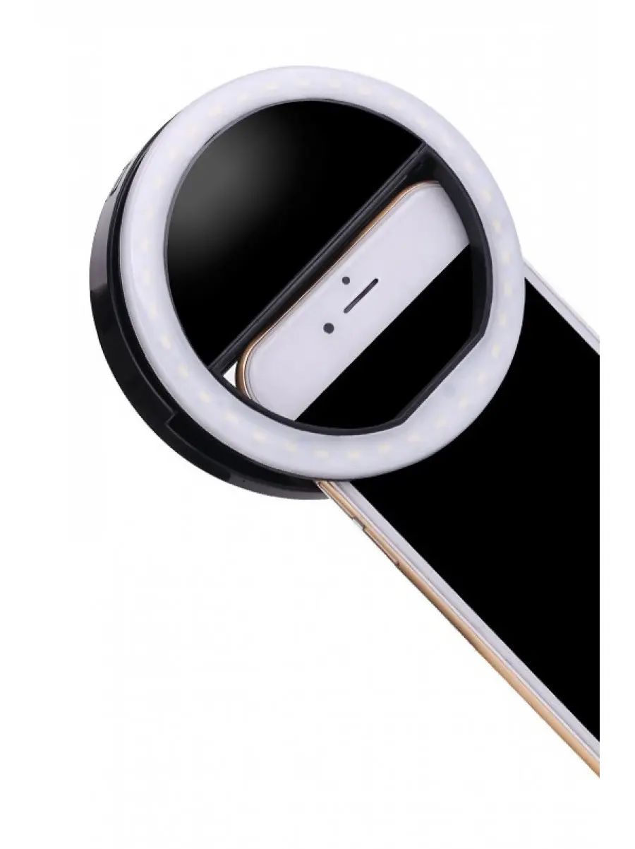 Селфи-кольцо на телефон Selfie ring UFT MP01 Black - фото 2