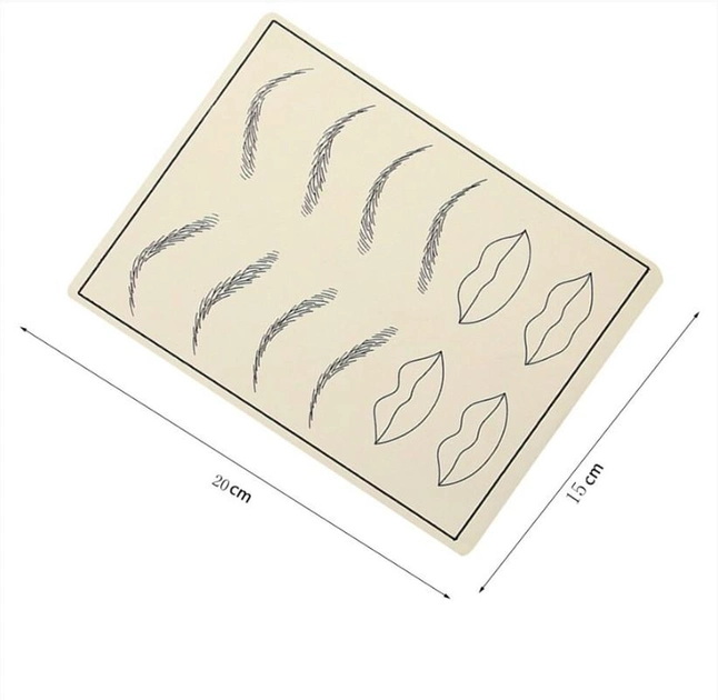Штучна шкіра для перманентного макіяжу Eye+Lip 20х15 см (3584) - фото 2