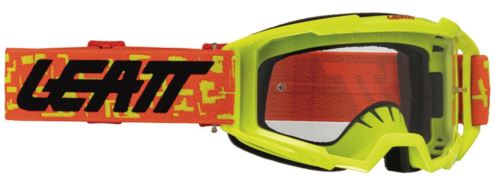 Мотоокуляри Leatt Vizion 3.5 Goggle Citrus Clear Lens (38686)