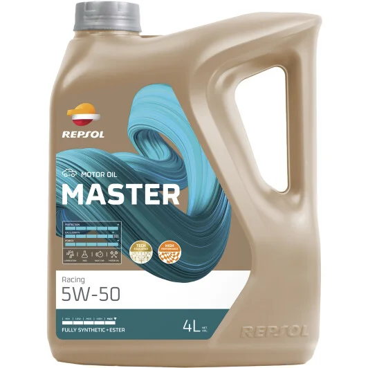 Моторное масло Repsol Master Racing 5W-50 4 л (rpp0001kgb)
