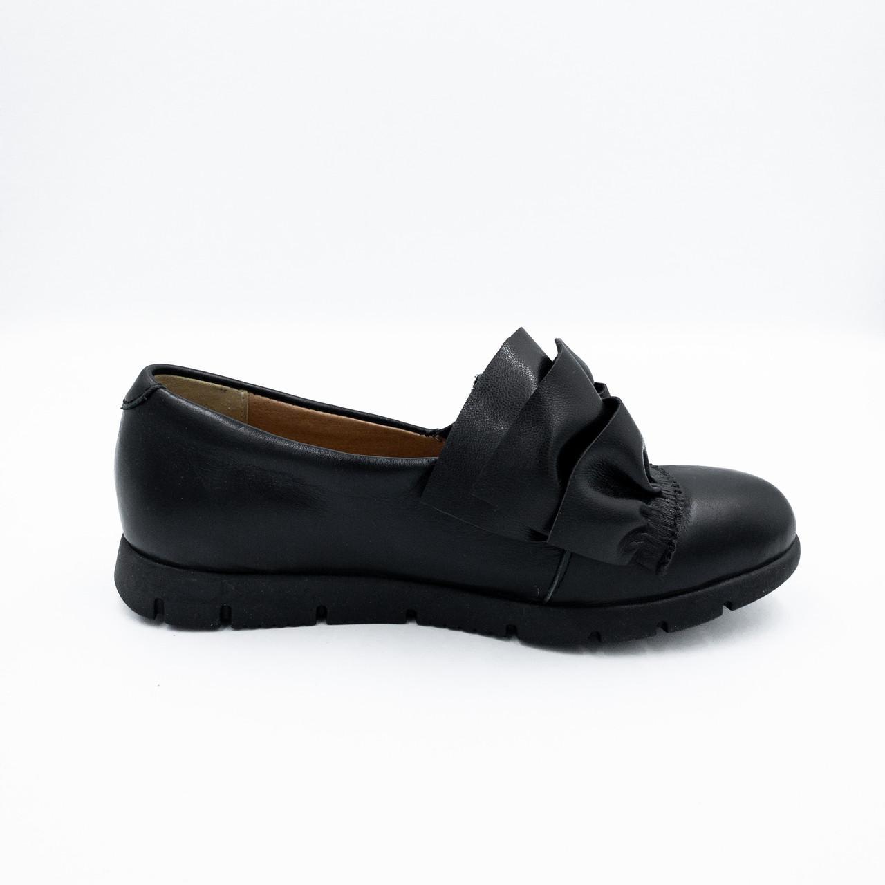 Лофери для дівчинки Belali-Beloli шкіра р. 32 Чорний (411) - фото 4 Лофери для дівчинки Belali-Beloli шкіра р. 32 Чорний (411) - фото 4