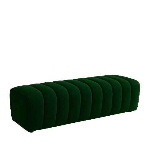 Банкетка HF Остін 1300х480х410 см Allure Premium Dark Green (HF1251)