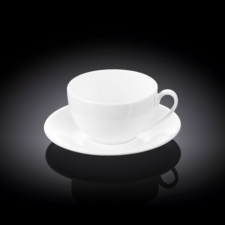 Чашка с блюдцем Wilmax 180 мл (993189/AB)