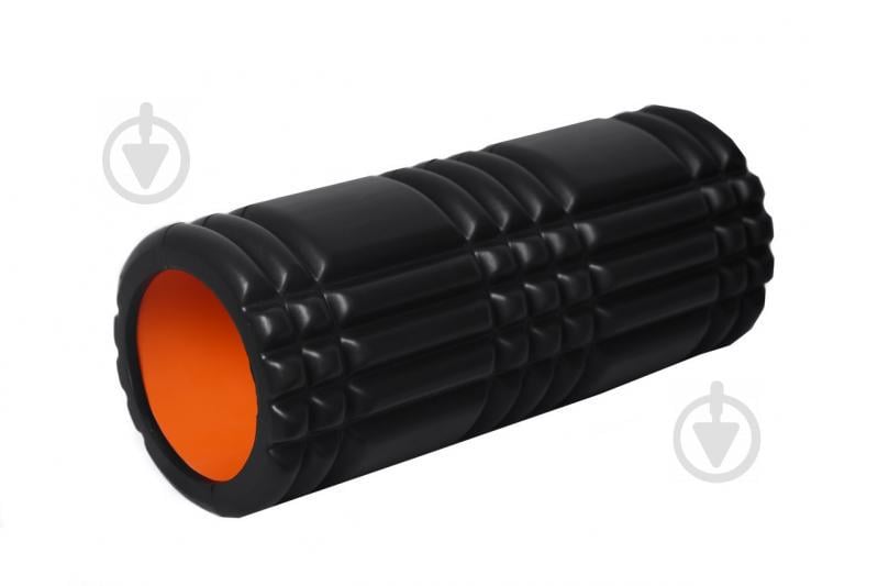 Йога роллер PowerPlay Yoga Foam Roller 4025 33 x 14 см Black-Orange