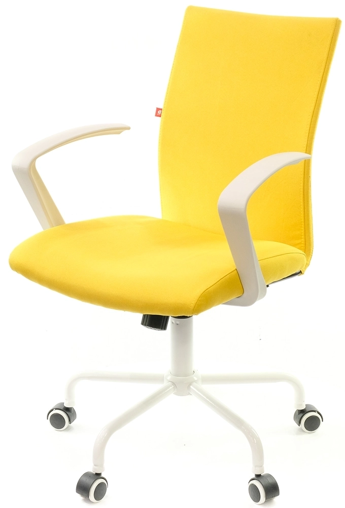 Кресло компьютерное для персонала тканевое АКЛАС Арси WT TILT Желтый (00012475)