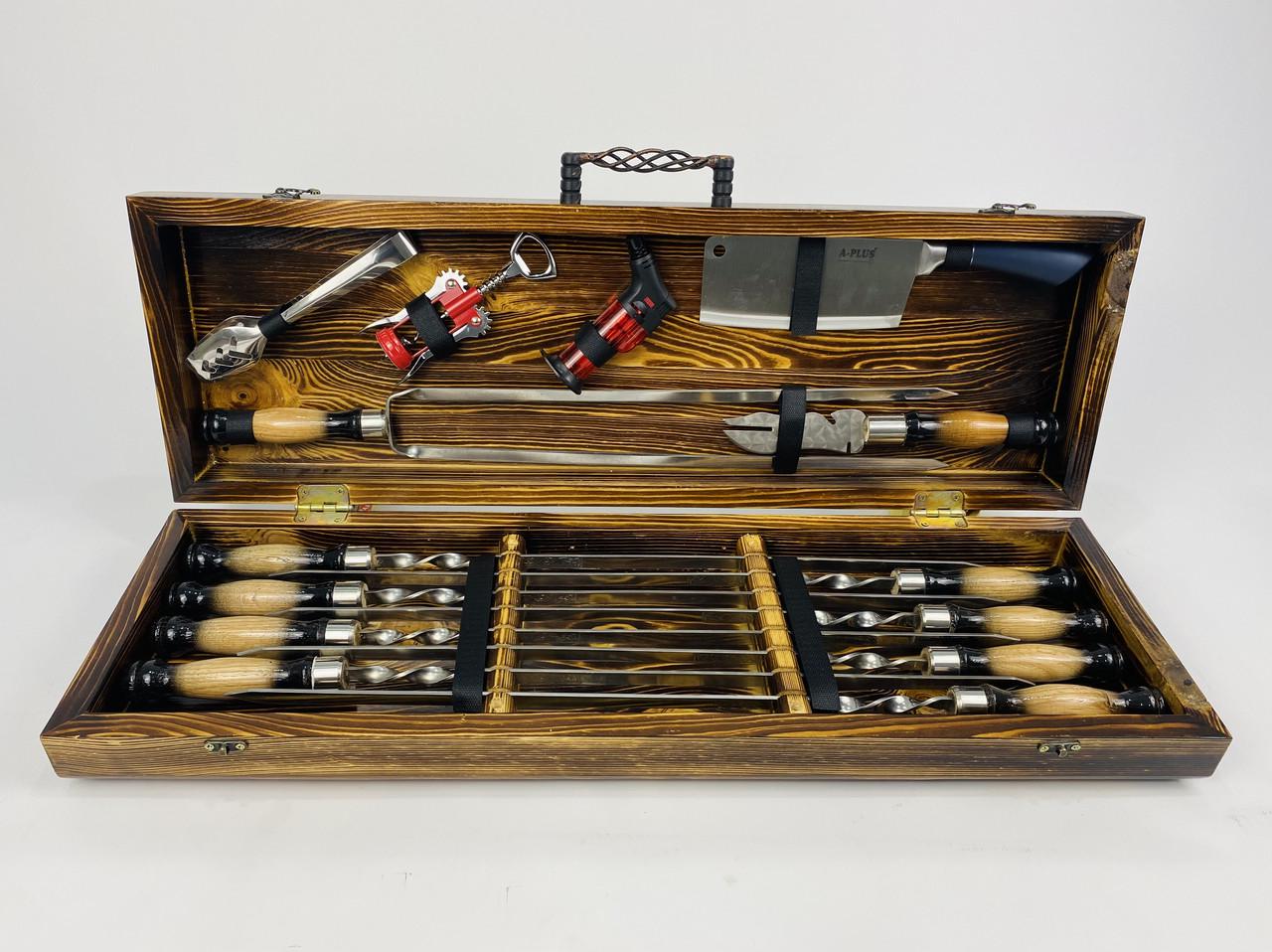 Набор шампуров в кейсе Lux Lux Happy Days Трофей (9573115)