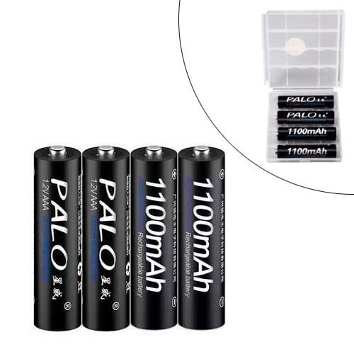 Акумулятор PALO AAA 1,2В 1100 мАг Ni-MH 4 шт. (67118aac) - фото 2 Акумулятор PALO AAA 1,2В 1100 мАг Ni-MH 4 шт. (67118aac) - фото 2