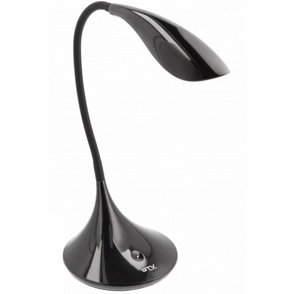 LED-лампа настольная GTV HALLEY дымированная 8 Вт 500 Лм 4000K Черный (27813654)