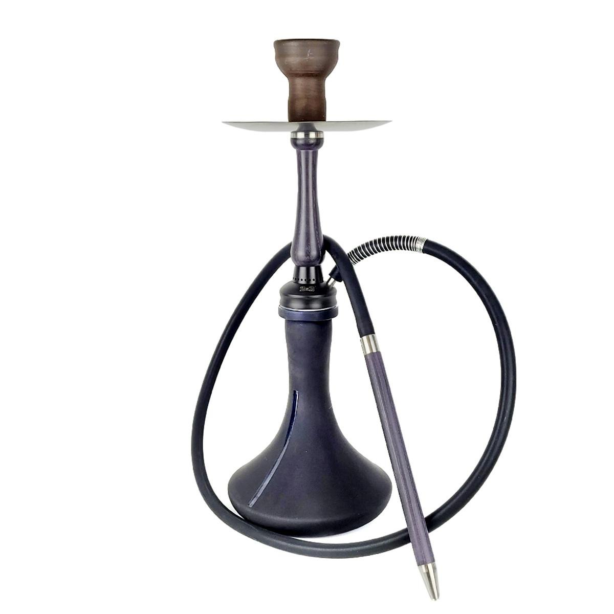 Кальян 2х2 Hookah Medium Violet Craft Black Matt (8204-204) - фото 1