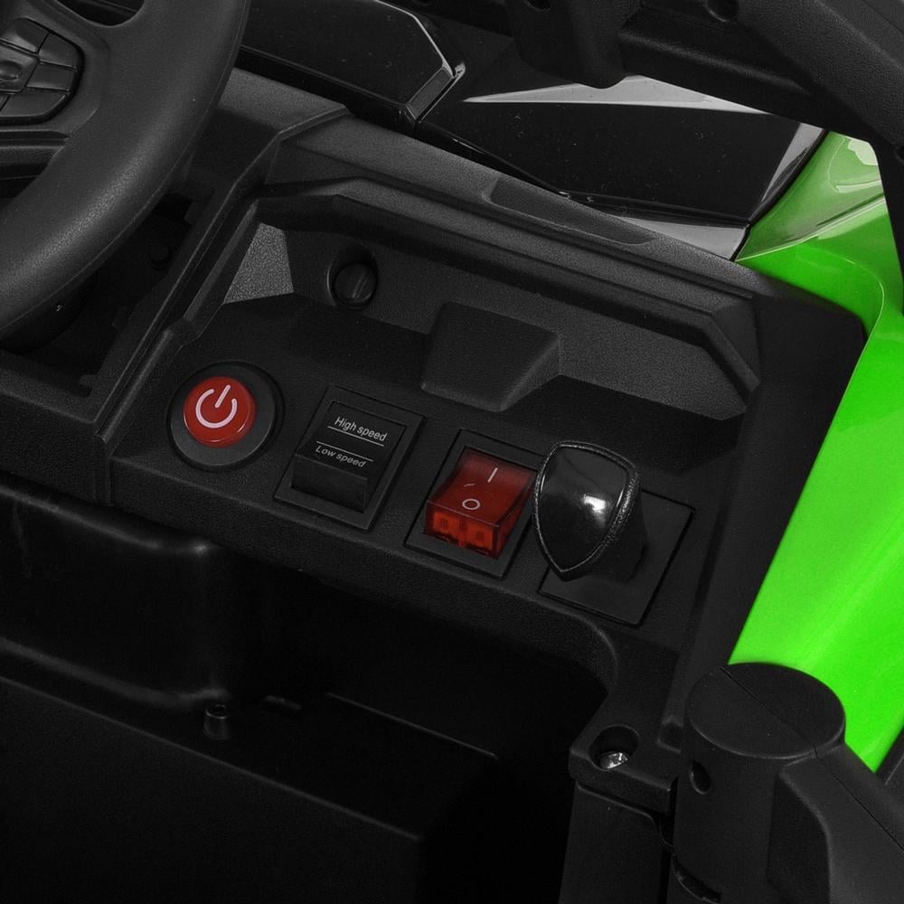 Дитячий електромобіль Bambi баггі M 6073EBLR Зелений - фото 7