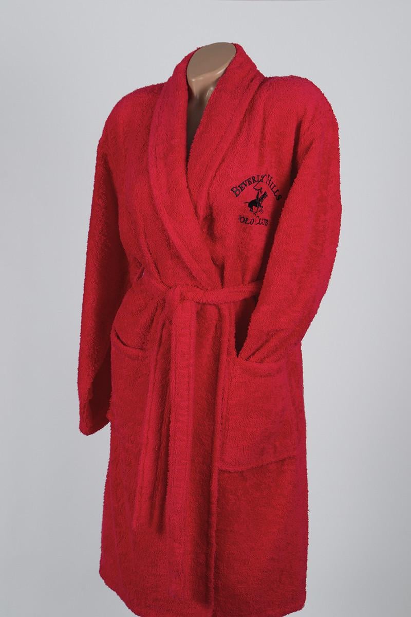 Халат Beverly Hills Polo Club 355BHP1711 XS/S Красный (2000022202114)
