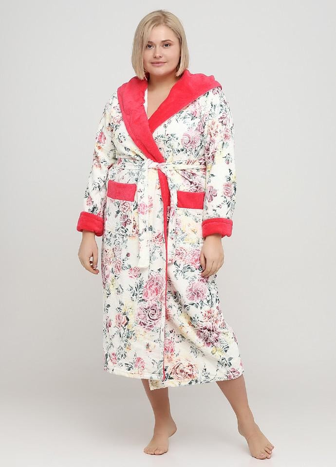 Халат Wild Love 3XL Разноцветный/Коралловый (6)