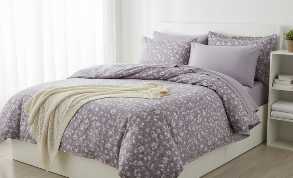 Комплект постельного белья Laura Grand 33 03 сатин евро Серый (2930745741)