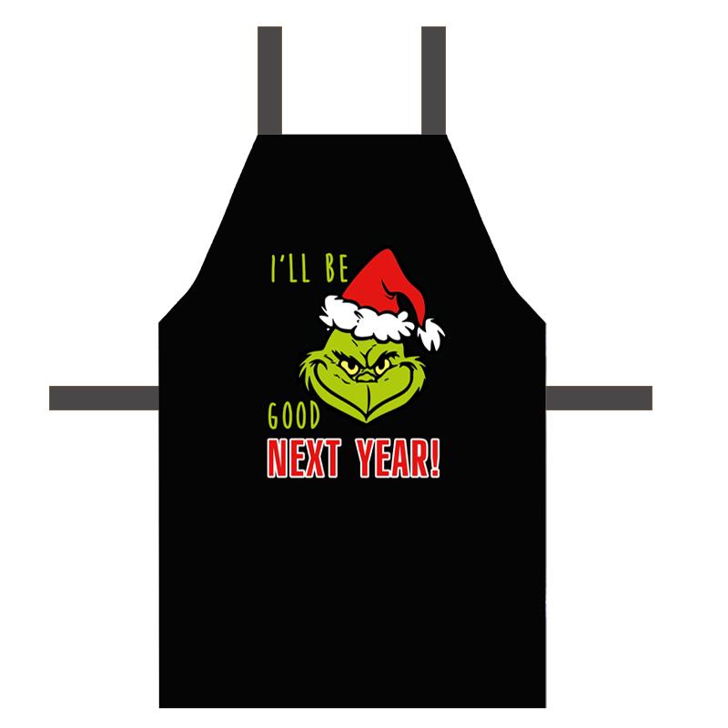 Фартук полноцветный Сolorful Гринч 75х51 см (FRTC_22NG003)