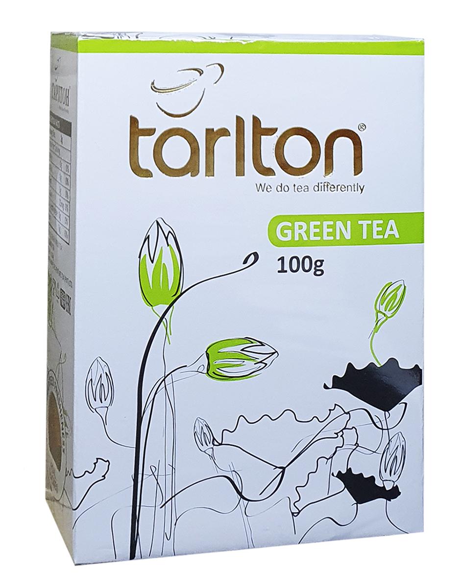 Чай зеленый Tarlton Green tea 100 г (1087) - фото 1