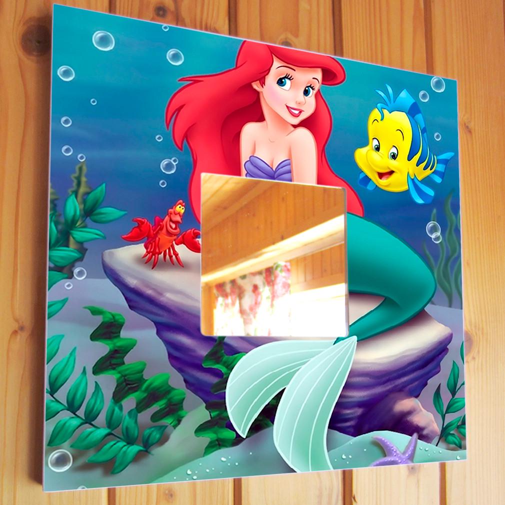 Зеркало декоративное The Little Mermaid 260х260 мм (M03423)