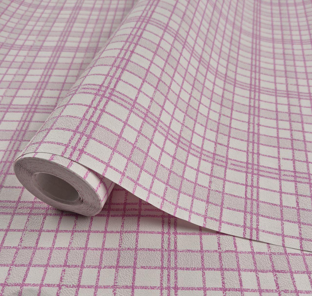 Обои виниловые флизелиновые Marburg 54722 0,53х10,05 м Розовый (30706113)