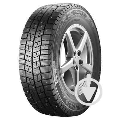 Автошина Continental VanContact Ice 195/75 R16C 107/105R шип