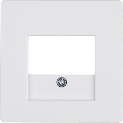 Накладка Hager Q.x для розетки/громкоговорителей USB-розеток Белый (28686039)