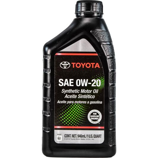 Моторне мастило Toyota Motor Oil 0W-20 0,946 л (002790WQTE)