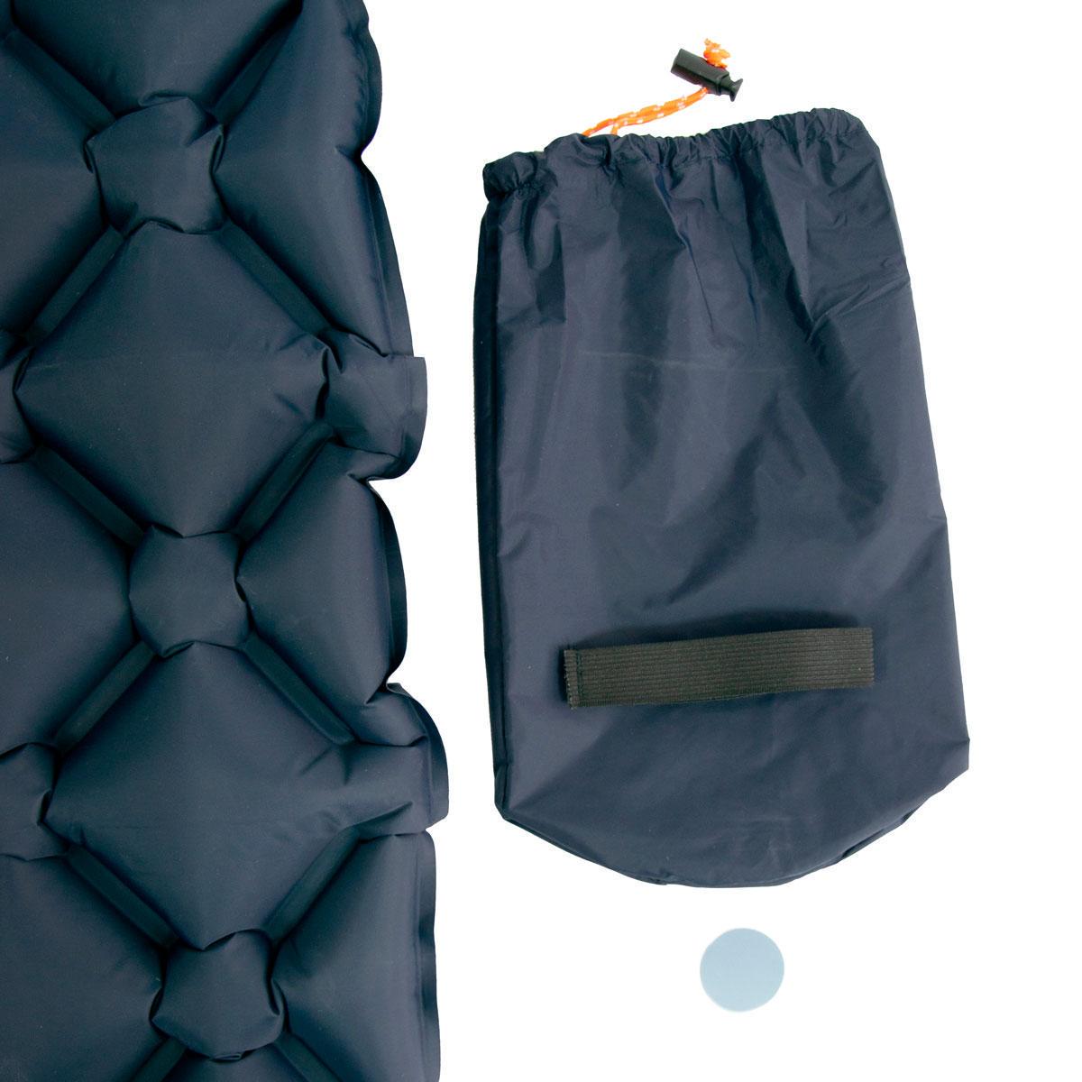 Коврик надувной в палатку с чехлом 220х70 см Синий (1008570-Blue) - фото 5 Коврик надувной в палатку с чехлом 220х70 см Синий (1008570-Blue) - фото 5