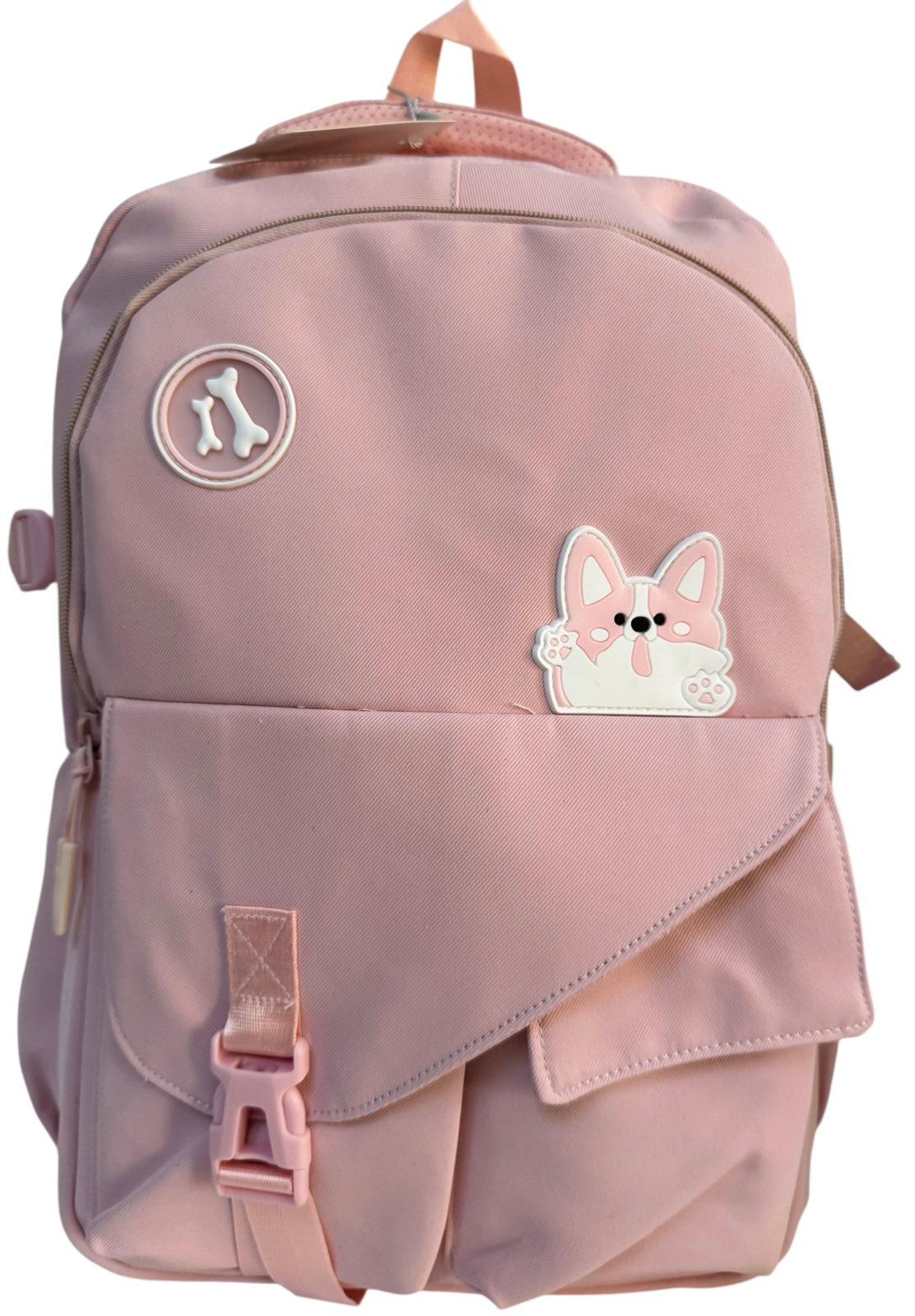 Рюкзак шкільний з трьома відділеннями Рожевий (7002P) - фото 3 Рюкзак шкільний з трьома відділеннями Рожевий (7002P) - фото 3