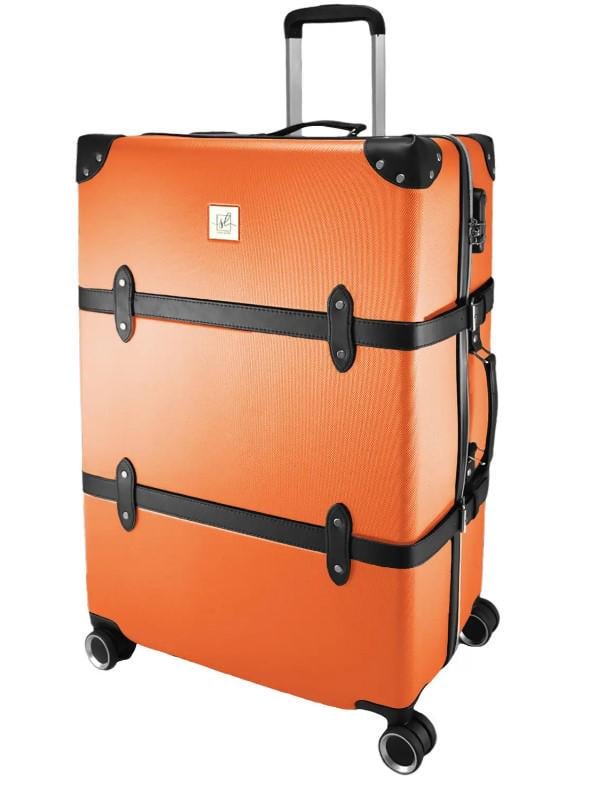 Валіза SEMI LINE T5675-4 28" L Orange/Black (52983) - фото 1 Валіза SEMI LINE T5675-4 28" L Orange/Black (52983) - фото 1