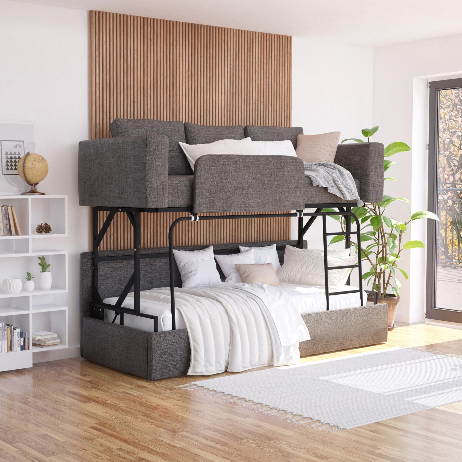 Диван-трансформер Knap Knap Rumi у вітальню Stone (S016012072) - фото 3 Диван-трансформер Knap Knap Rumi у вітальню Stone (S016012072) - фото 3