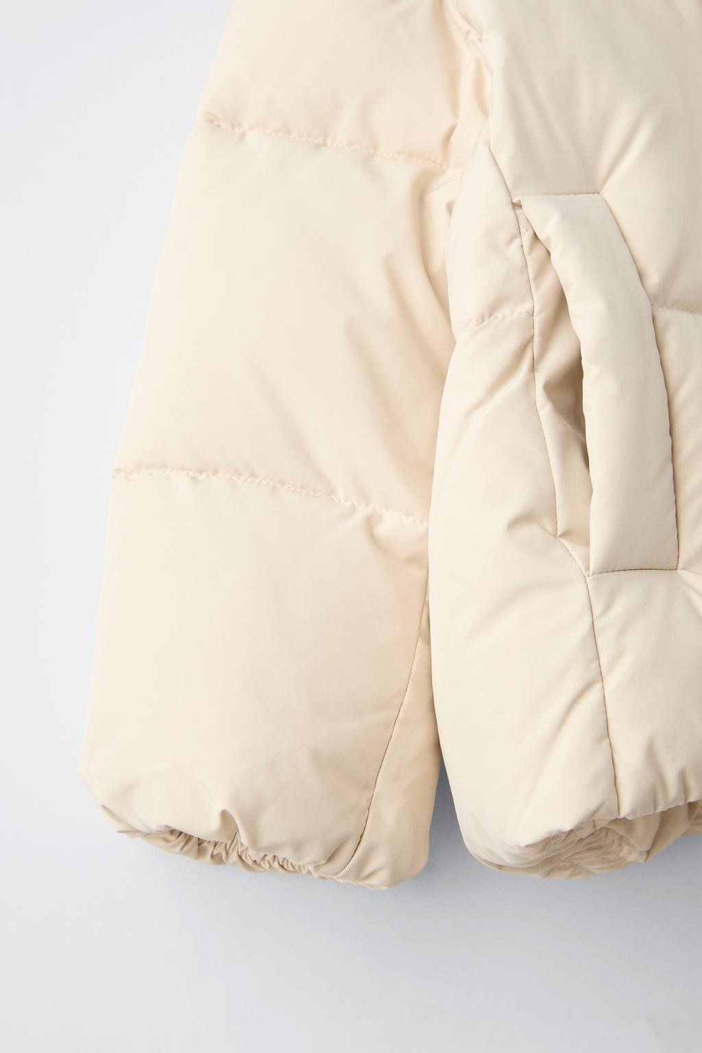 Куртка на дівчинку Zara 122 см Бежевий 0562755715 (f8dfb812) - фото 4 Куртка на дівчинку Zara 122 см Бежевий 0562755715 (f8dfb812) - фото 4