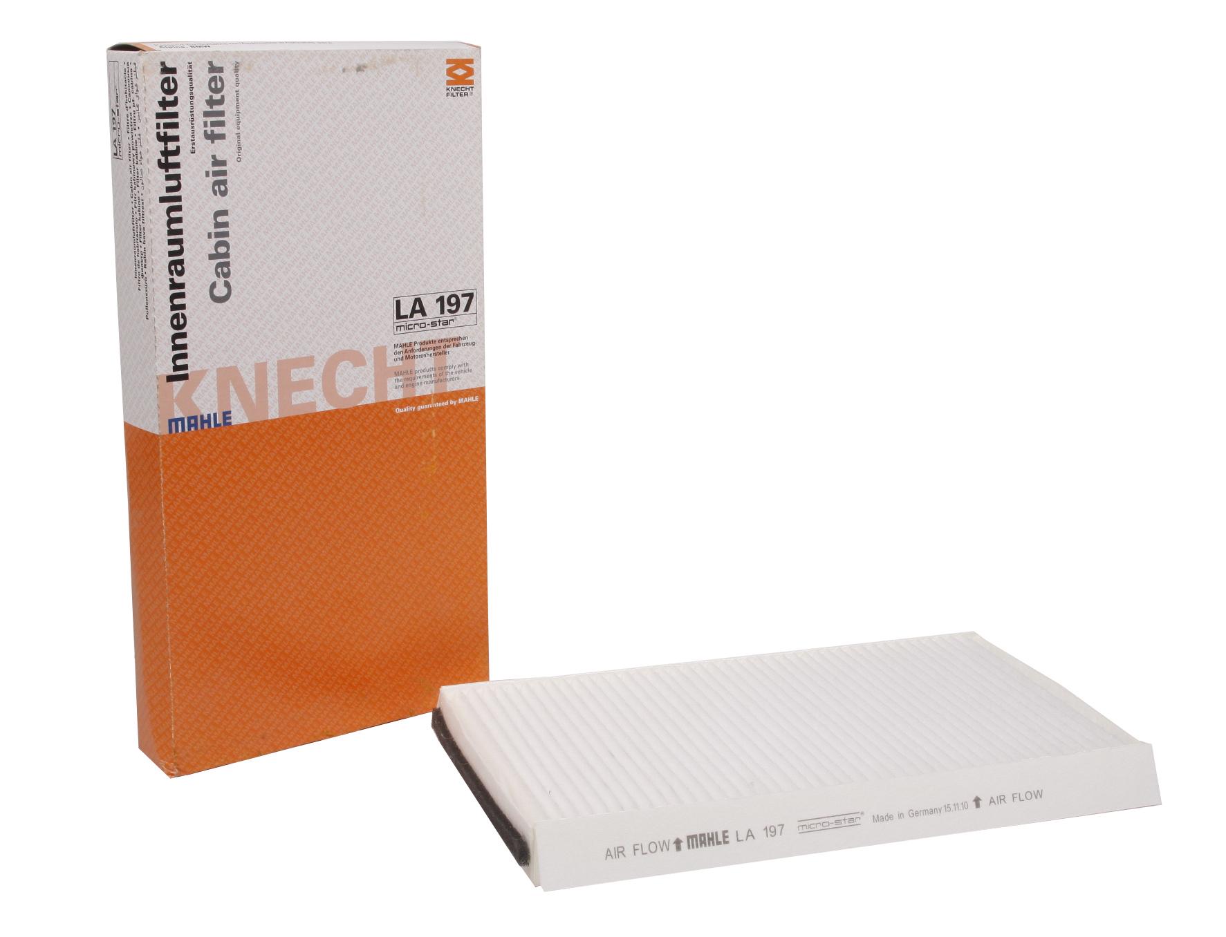 Фильтр салона KNECHT для BMW 5 E60 3,0D 01- (LA 197)