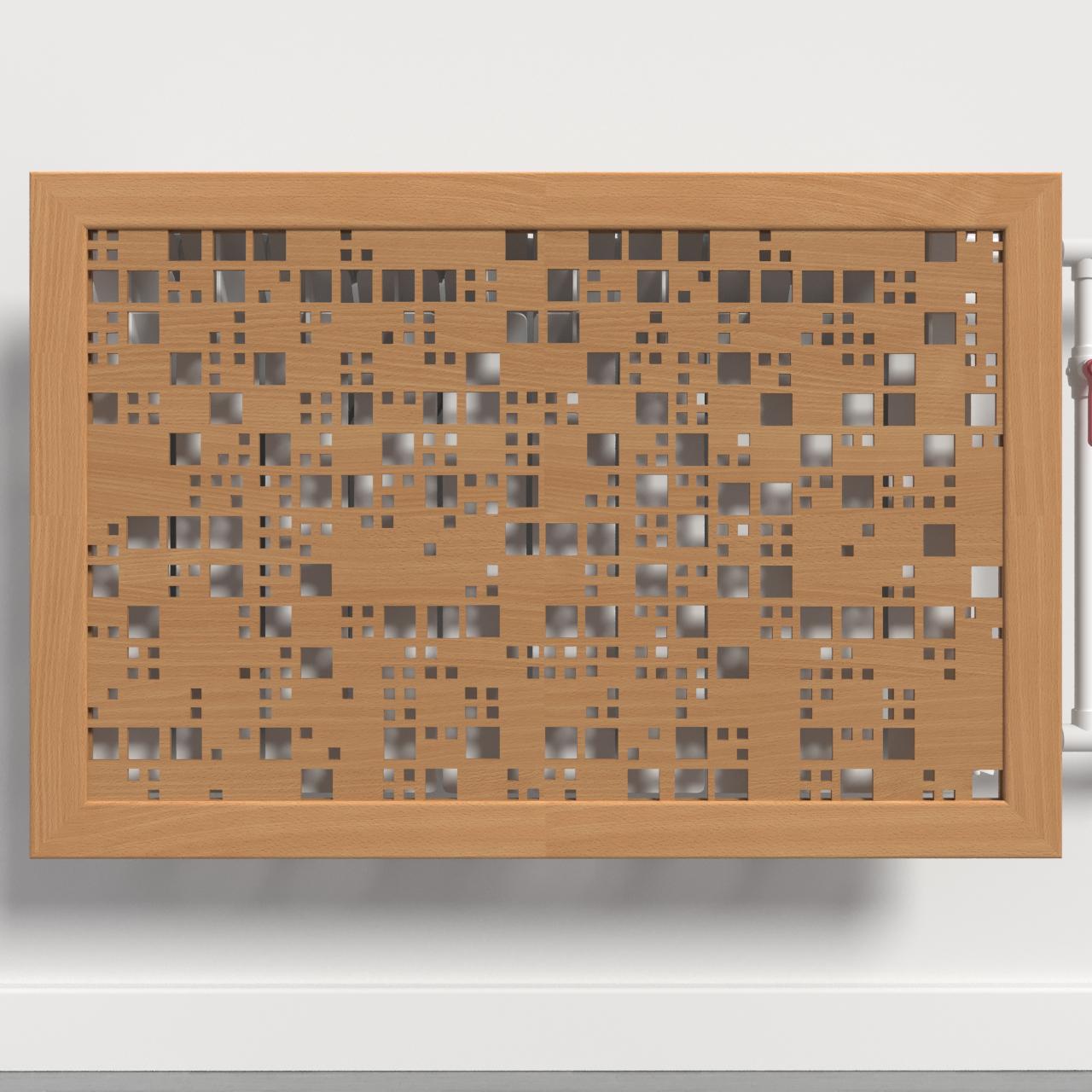 Решетка-экран на батарею SMARTWOOD 1500 мм Бук Бавария (R20625105)