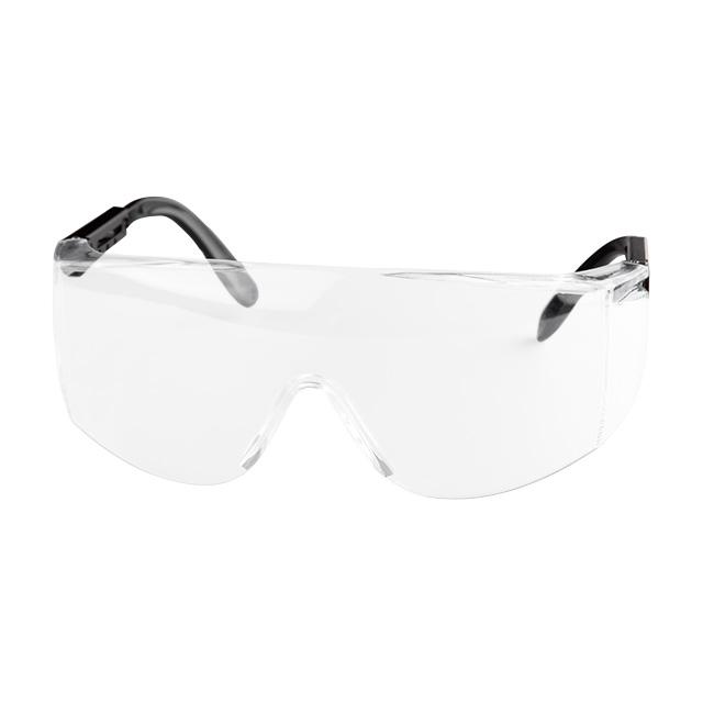 Очки защитные прозрачные регулируемые заушины Черный - фото 2 Очки защитные прозрачные регулируемые заушины Черный - фото 2