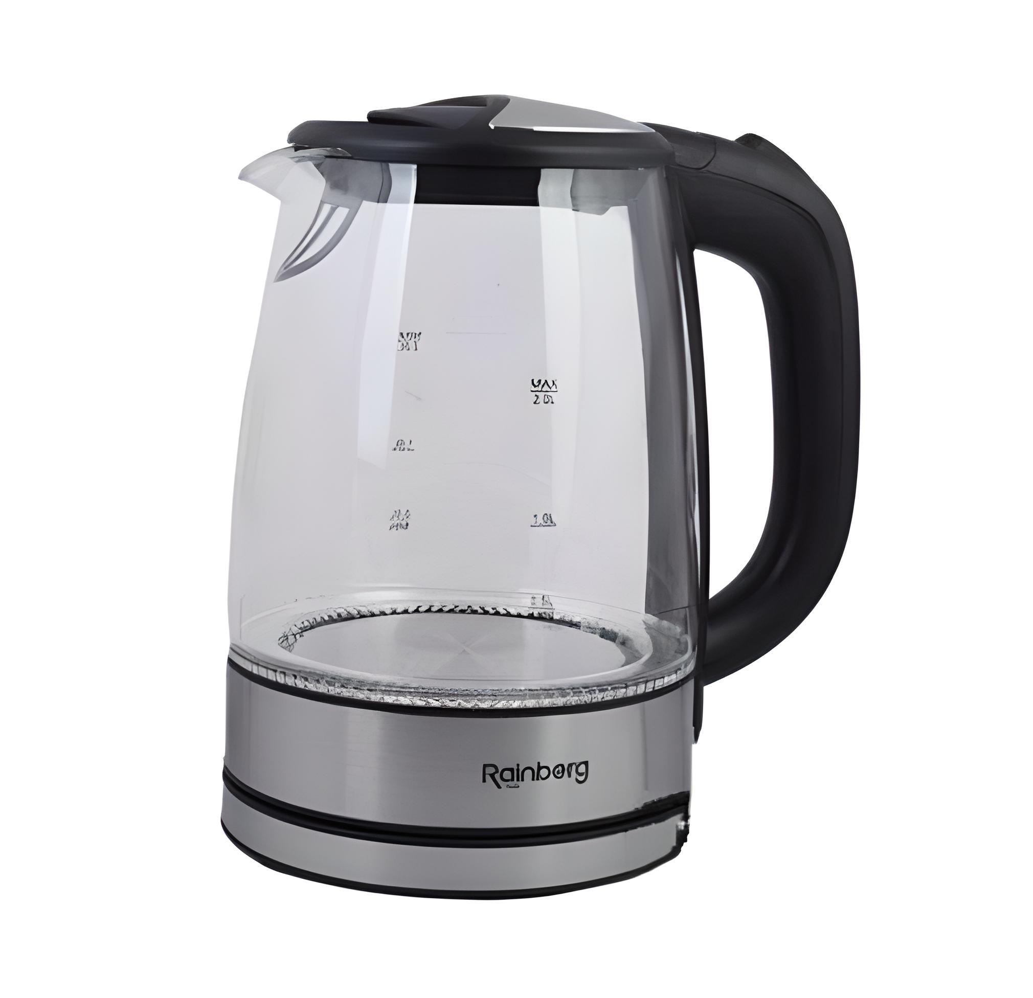 Электрочайник стеклянный Rainberg 2 л (RB703)