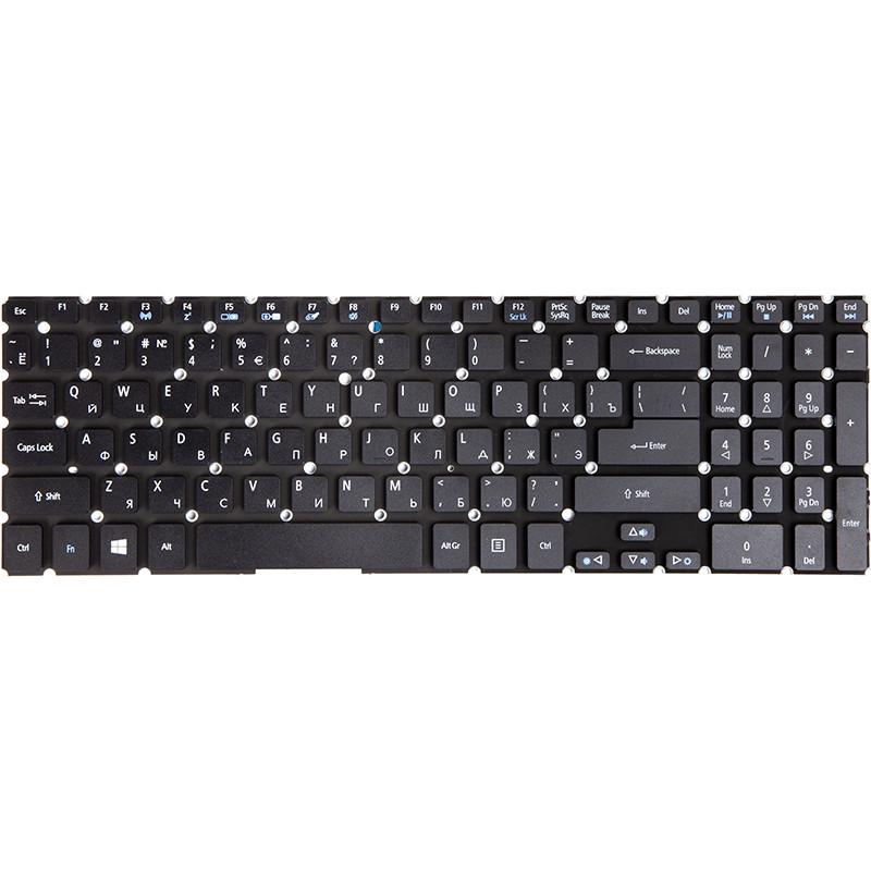 Клавіатура для ноутбука ACER Aspire V5-552 V5-573 без фрейму Чорний