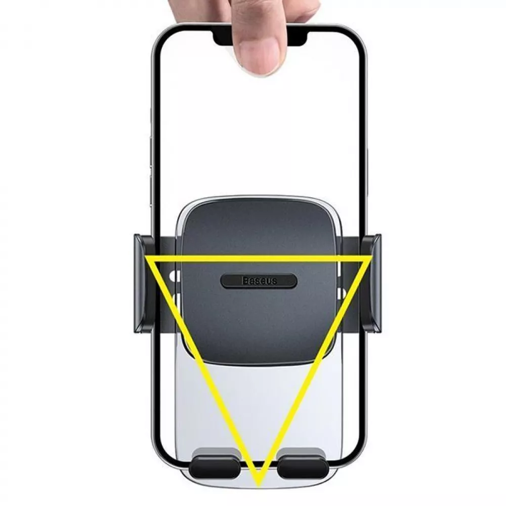 Тримач для телефона BASEUS Easy Control Clamp Air Outlet Version на дефлектор (SUYK000101) - фото 6