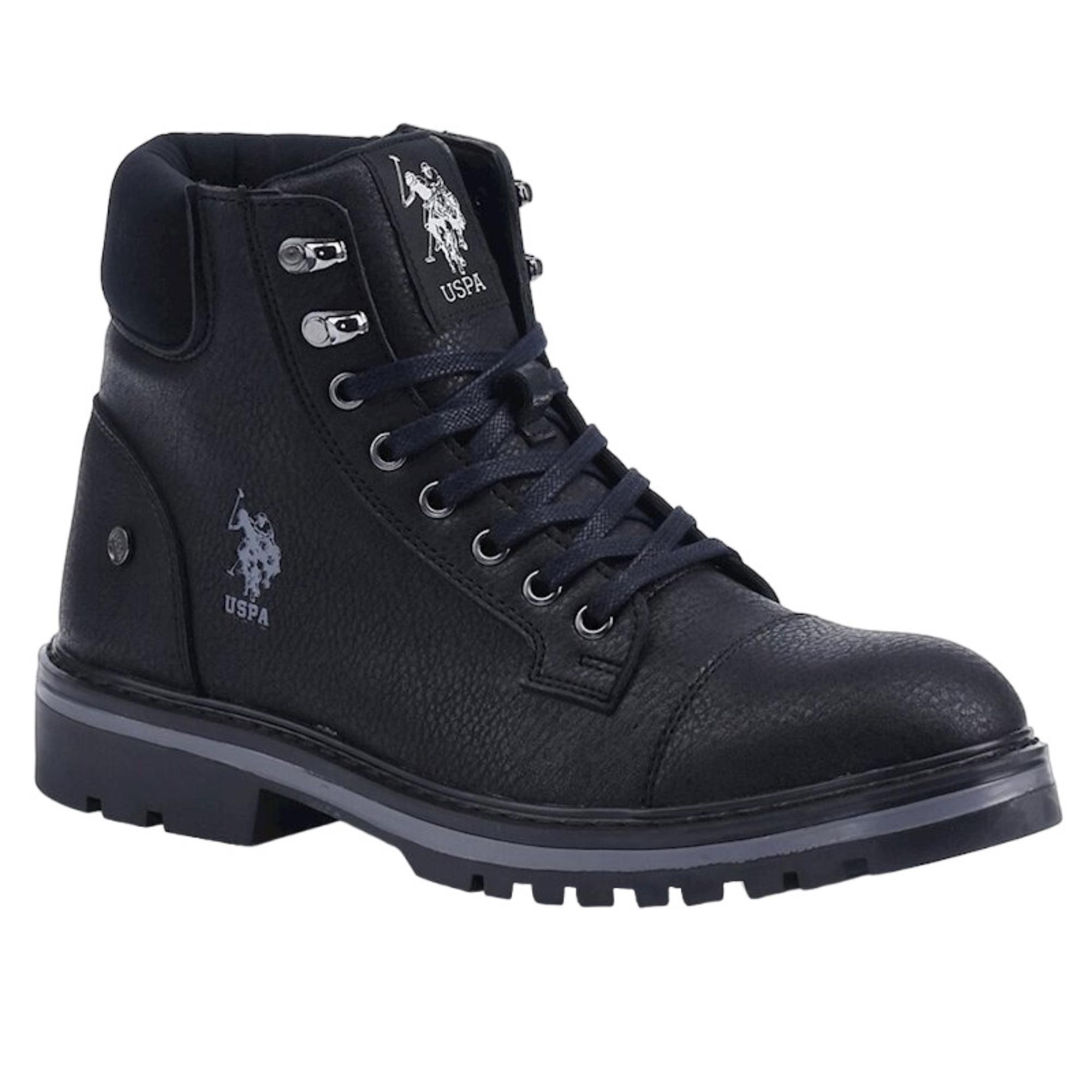 Ботинки мужские осенние U.S. POLO ASSN. р. 42 Черный (50004-42)