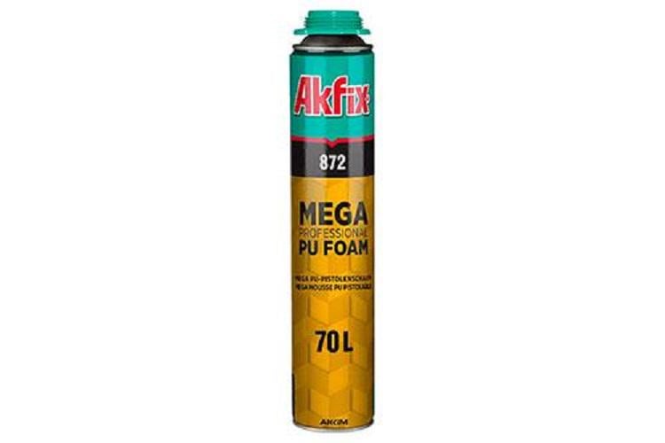 Пена профессиональная Akfix Mega PU Gun 872 70 л (FA018)