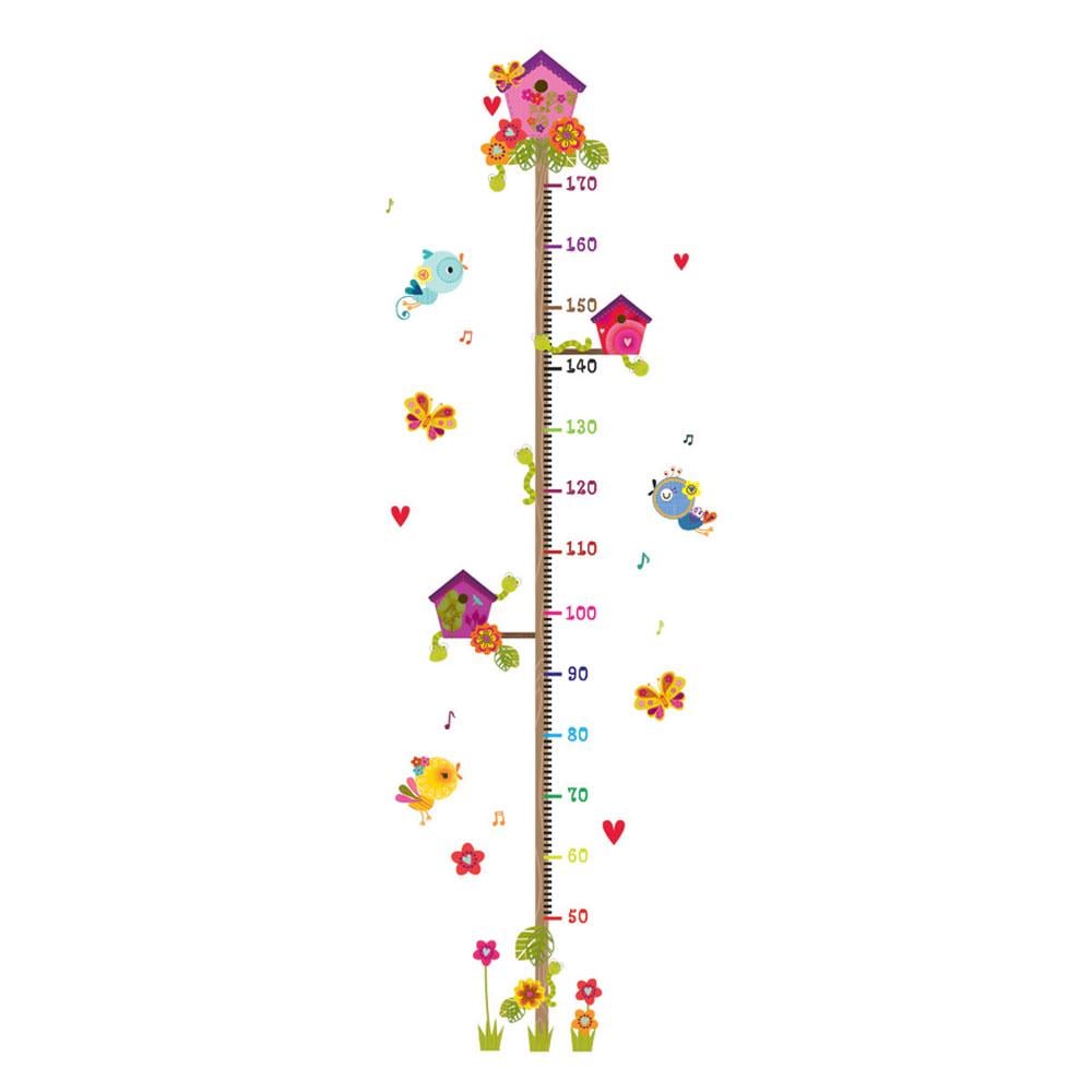 Наклейка на стену детский ростомер (OK0106)