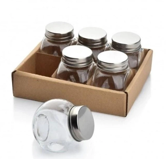 Комплект стеклянных банок BASIC KITCHEN 6 шт. 35479 (FFG000088)