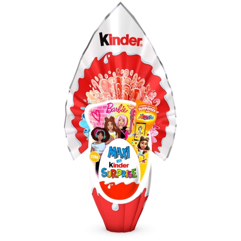 Шоколадне яйце Kinder Maxi Surprise Barbie 220 г (2564361676)