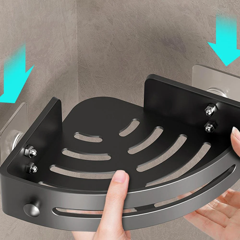 Полиця кутова у ванну на стіну самоклеюча для косметики - фото 2 Полиця кутова у ванну на стіну самоклеюча для косметики - фото 2