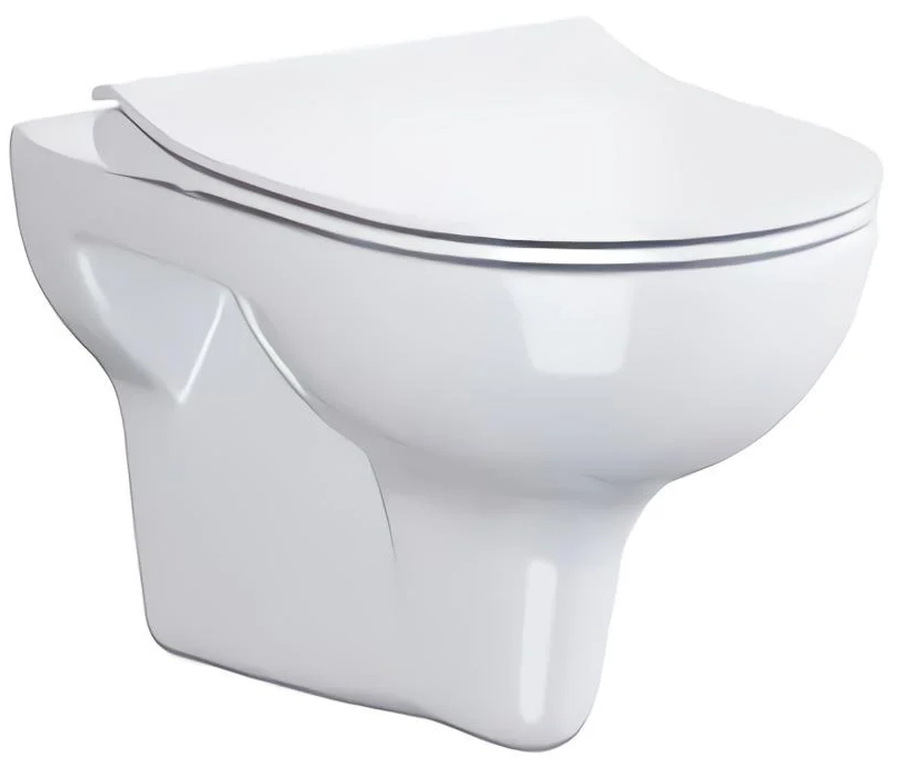 Унитаз подвесной Cersanit STREET FUSION CLEANON без сиденья (000021827)