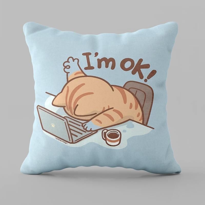 Подушка 3D I am OK 28985 35х35 см (5046388)