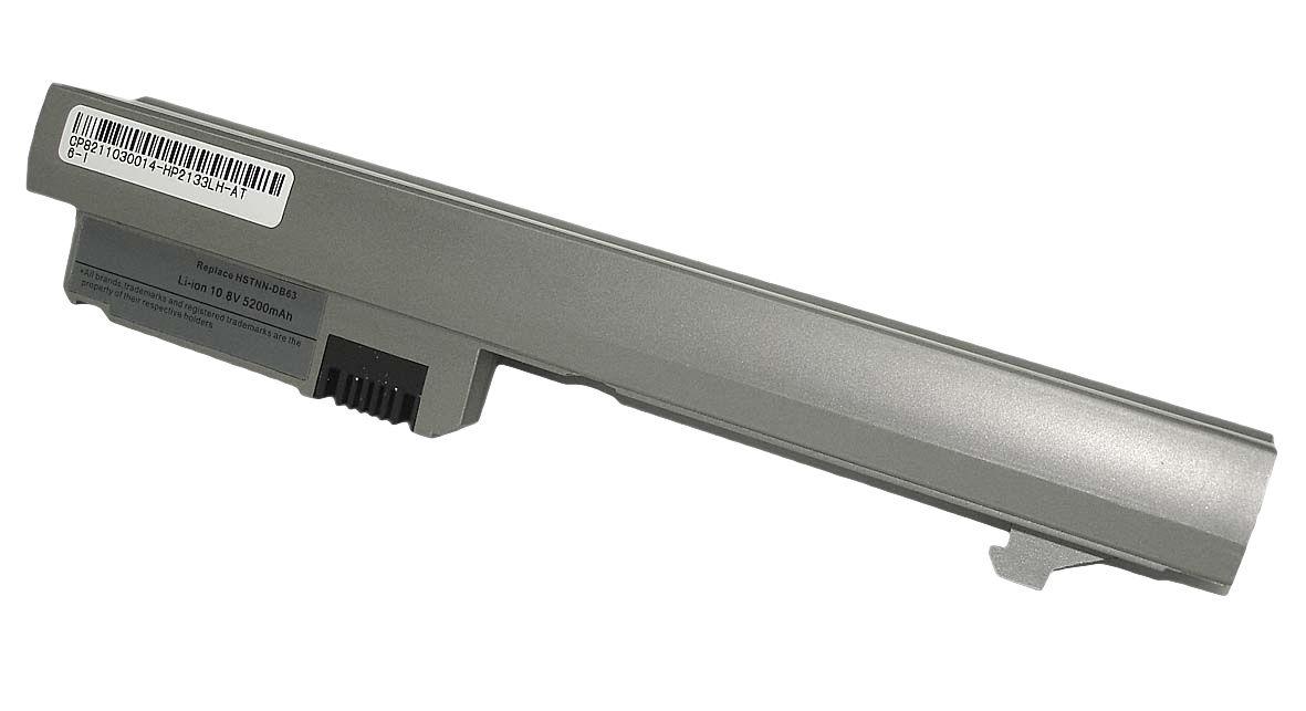 Акумуляторная батарея для ноутбука HP Compaq HSTNN-DB63 Mini 2140 10,8V Silver 5200mAhr