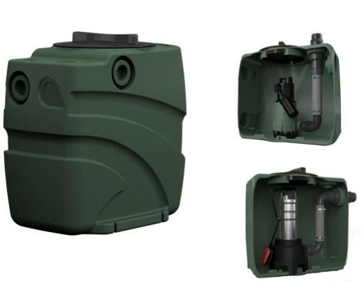 Емкость DAB FEKABOX 110 для канализационной станции (60164870) - фото 2